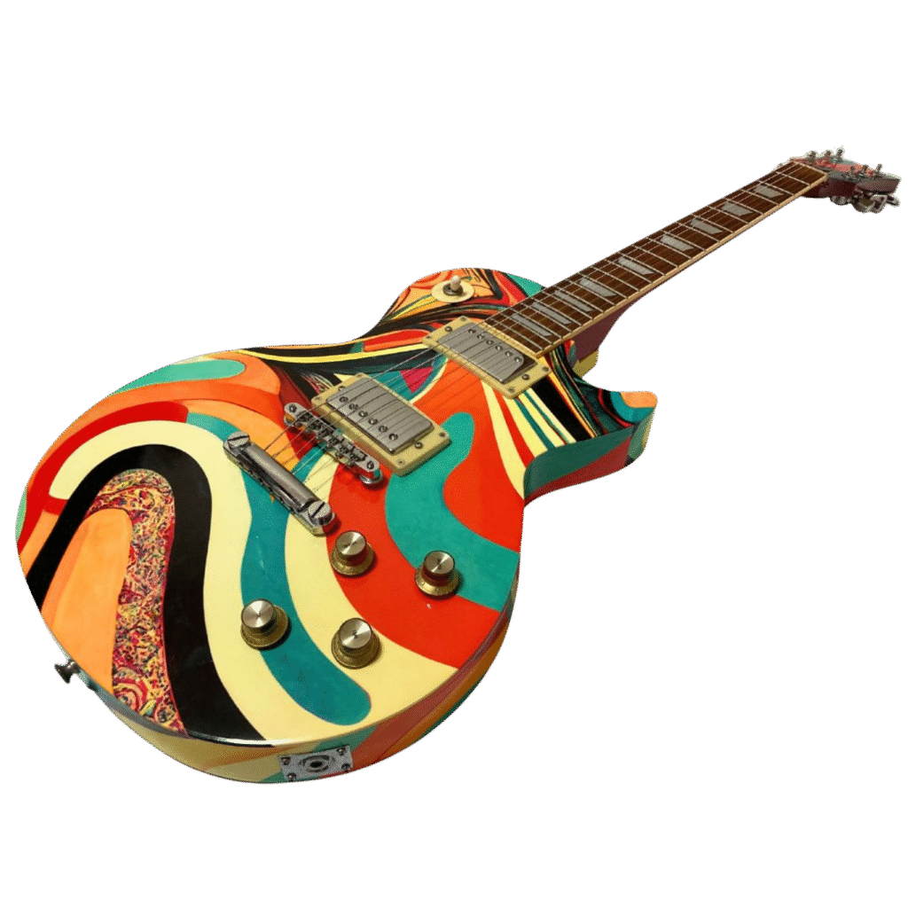 JUNK GUITAR ART
