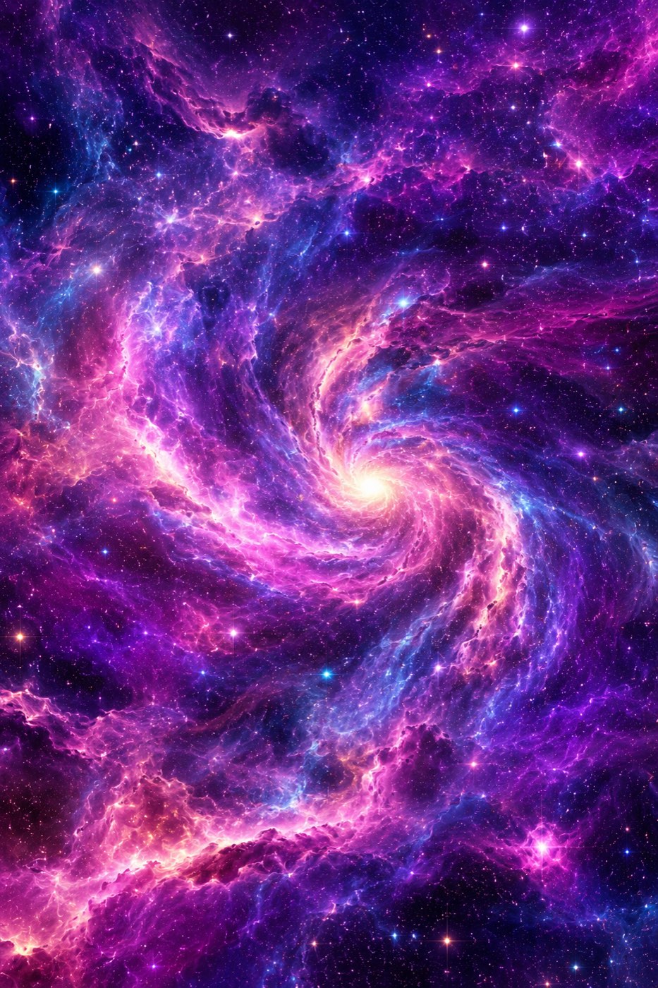 AIで生成した宇宙・星雲をモチーフにしたデザイン